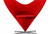 Кресло Heart Cone, Вернер Пантон, 1959. © Vitra